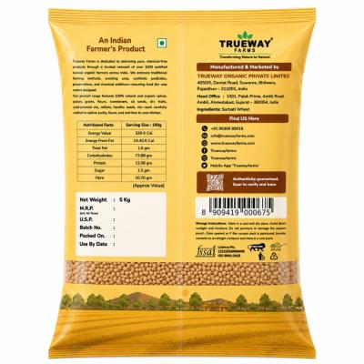 Sonamoti Wheat (sonamoti Gehu) 5 Kg | 100% Natural Premium Wheat Grains | Rich In Nutrients | Non-gmo | Chemical Free